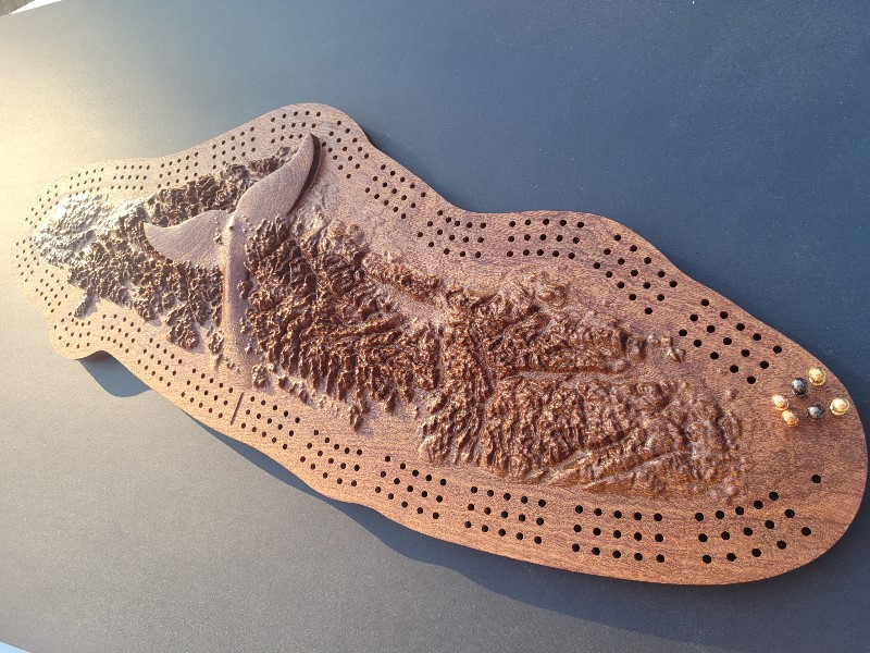 Whale Tail Cribbage