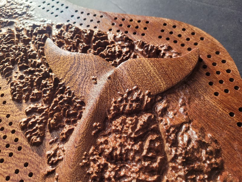 Whale Tail Cribbage